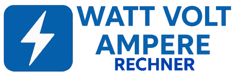Watt Volt Ampere Rechner